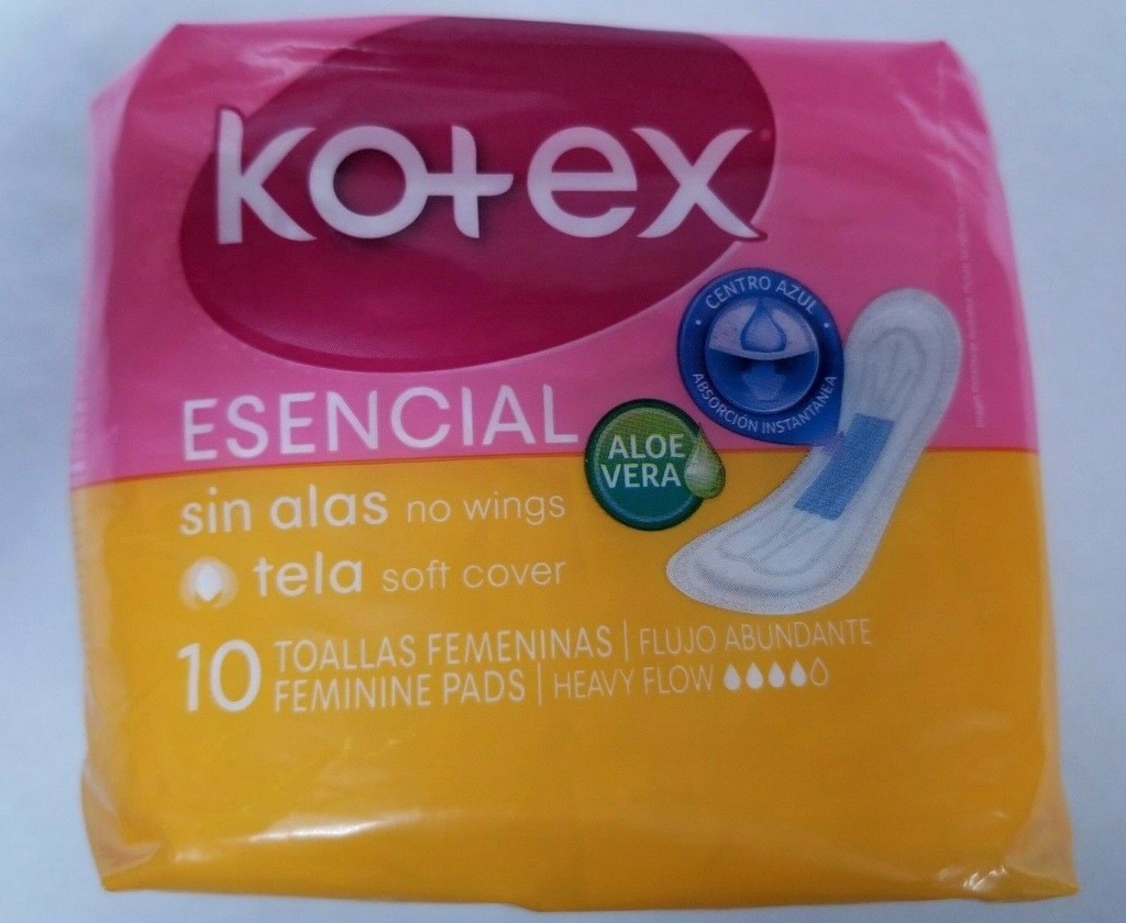 Toalla femenina kotex esencial
