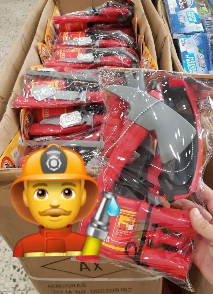 Juguete de bombero