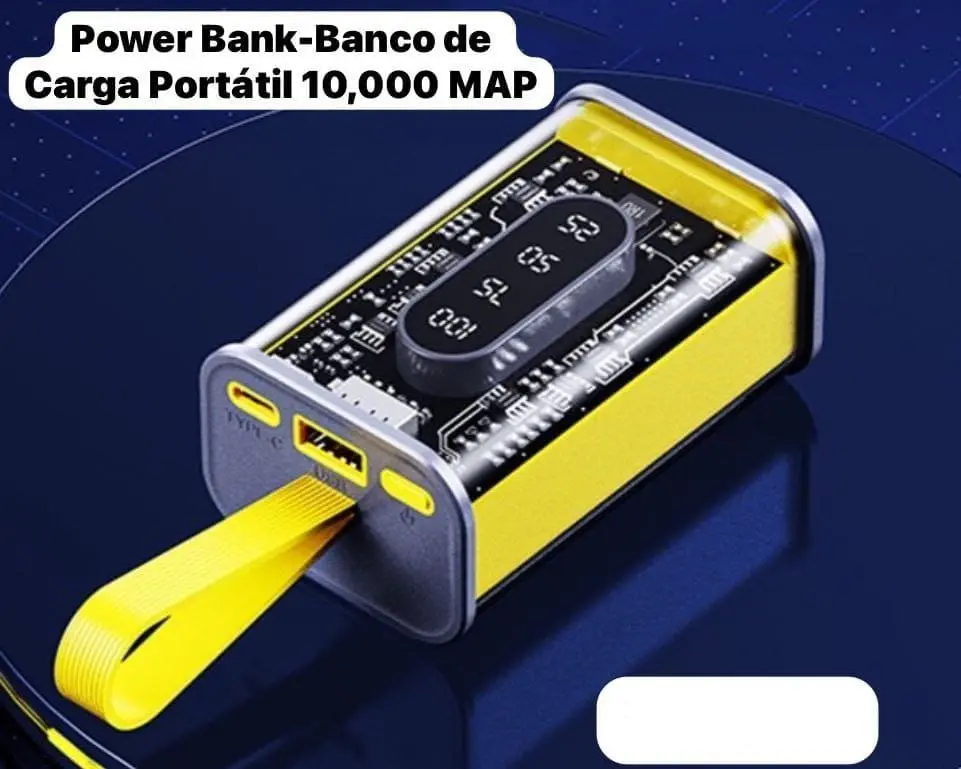 Powerbank transparente