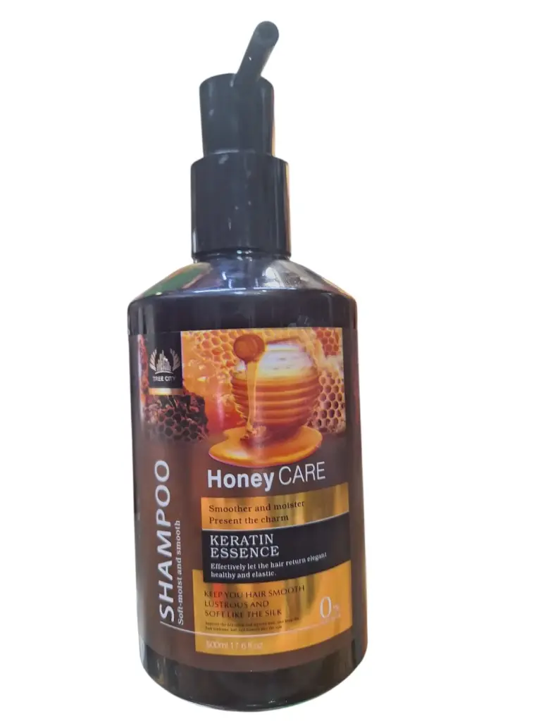 Shampoo cuidado con miel