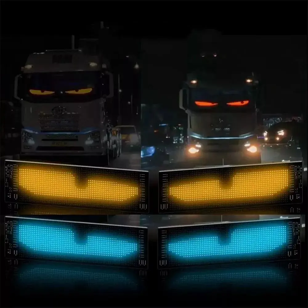Set de 2 cinta de ojos led