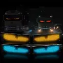 Set de 2 cinta de ojos led