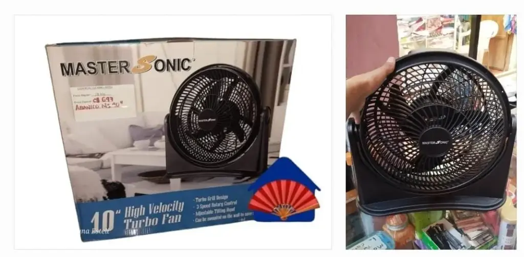 Ventilador # 10, de suelo o de mesa