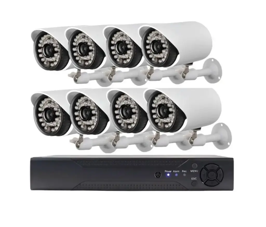 Kit de 8 camaras de vigilancia 