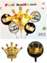 Set de 5 globos de feliz cumpleaños 
