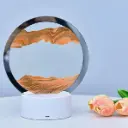 Lámpara de noche con arena movediza