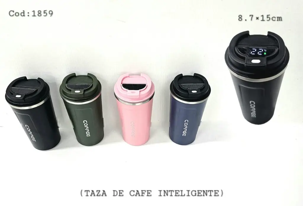 Vaso termo con medidor 