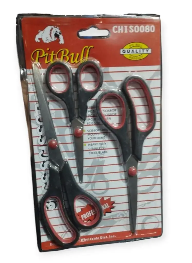 Set de 3 tijeras 
