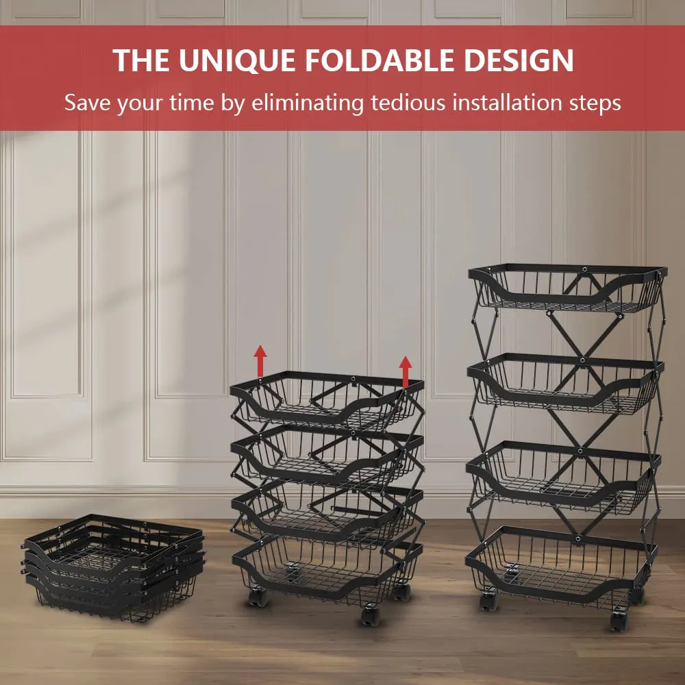 Carrito Organizador de Cocina Multiusos