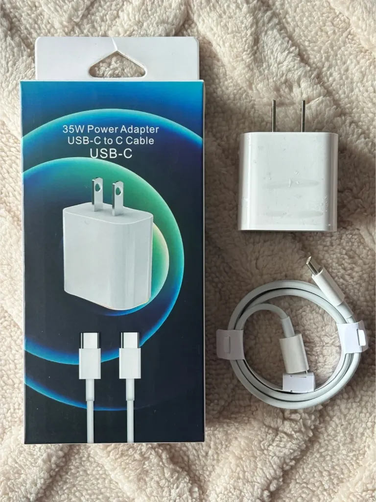 cargador 35 wats con cable C a C
