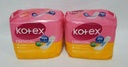 toallas sanitarias Kotex sin alas