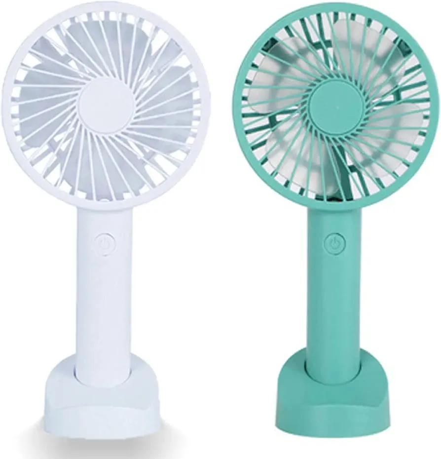 Ventilador portátil recargable.