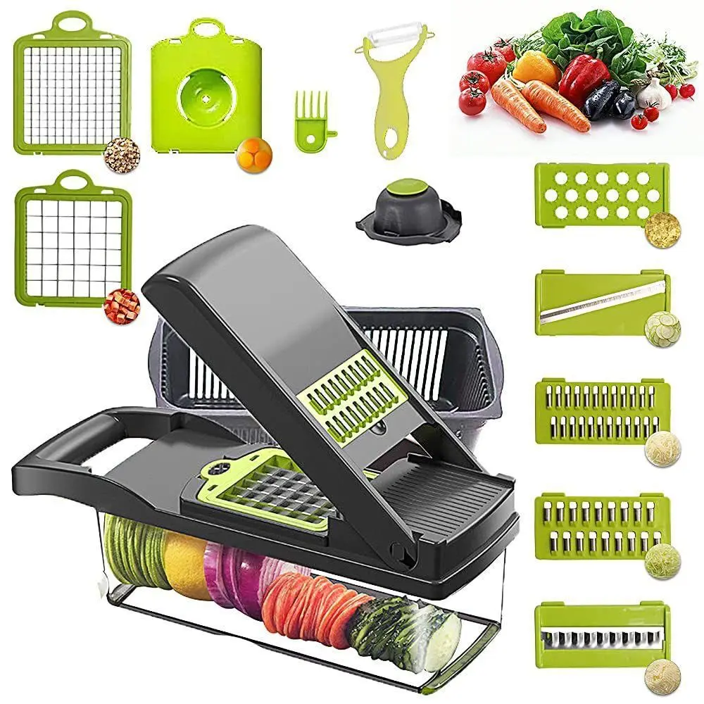 Cortador multifuncional de vegetales