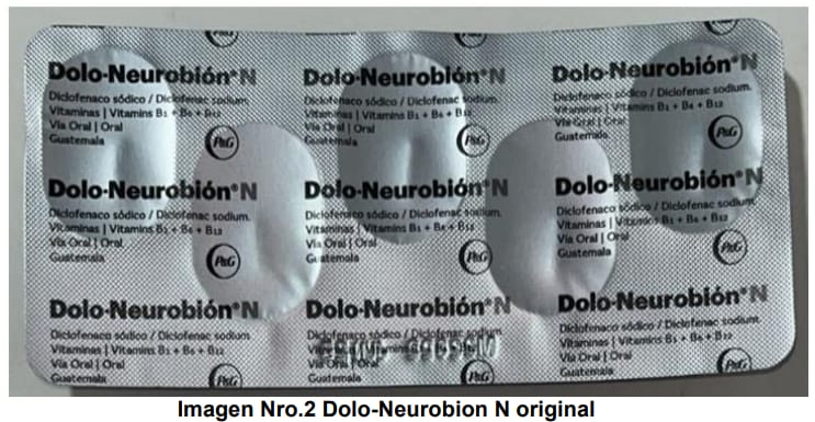 Blister Dolo-Neurobión 5 unidades