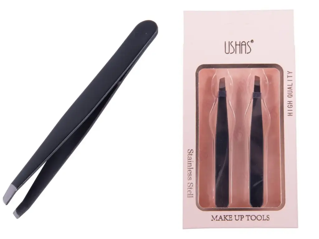 Set de dos pinzas para ceja