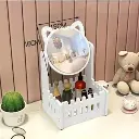 Espejo con orejas de gatito 