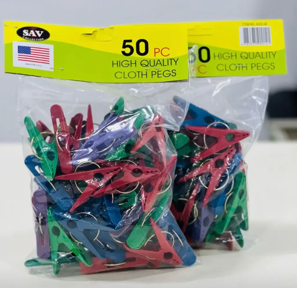 Ganchos para ropa, 50 piezas