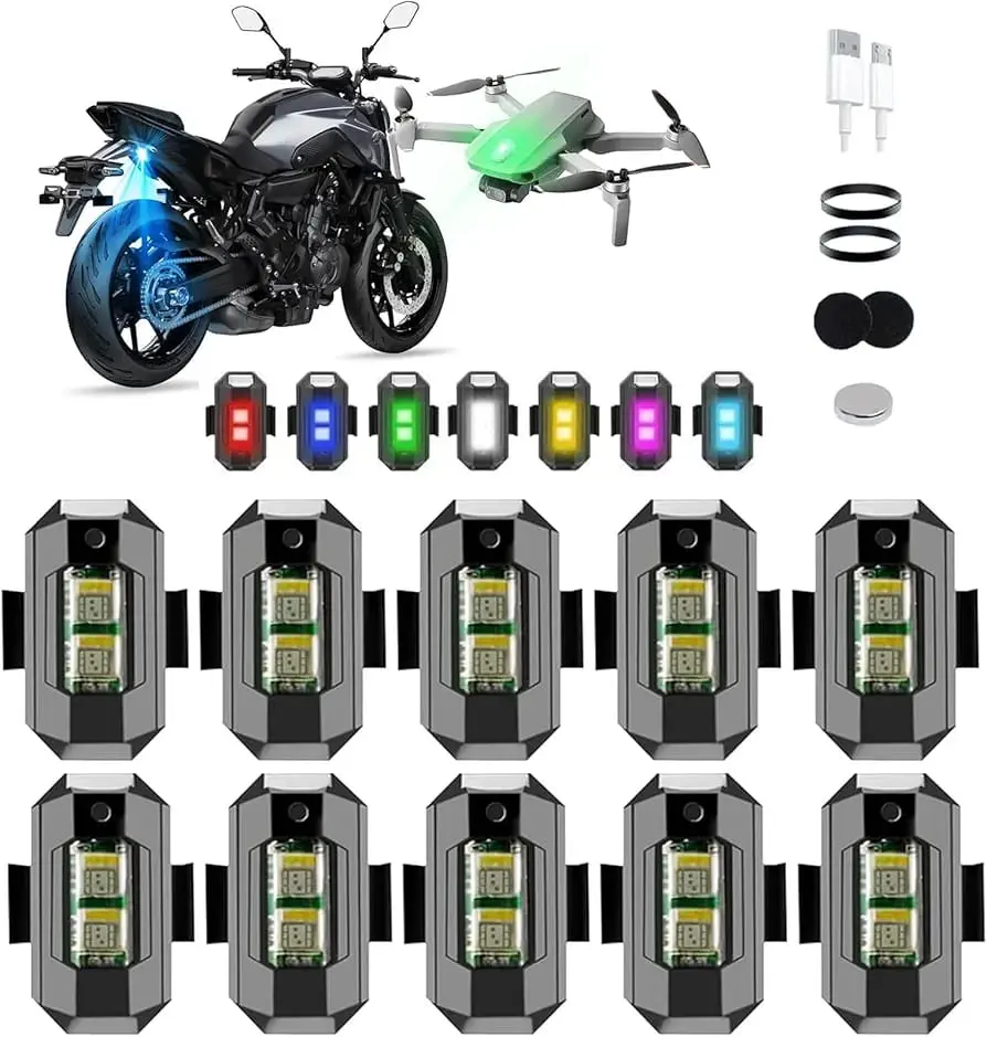 Luces recargables, para carro y moto