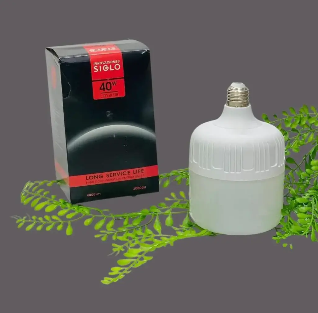 Focos led ahorrativos 40 wats, nuevo siglo