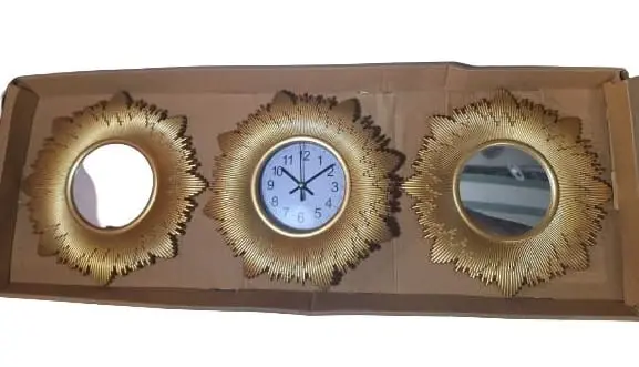 Set de reloj decorativo para pared 