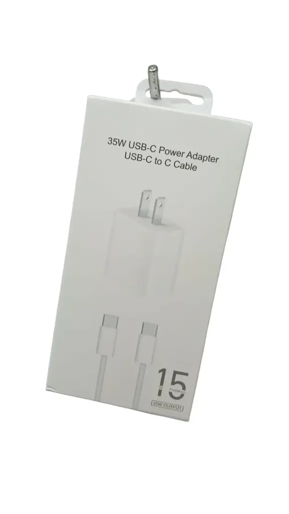 Cargador tipo C a C, 35 w