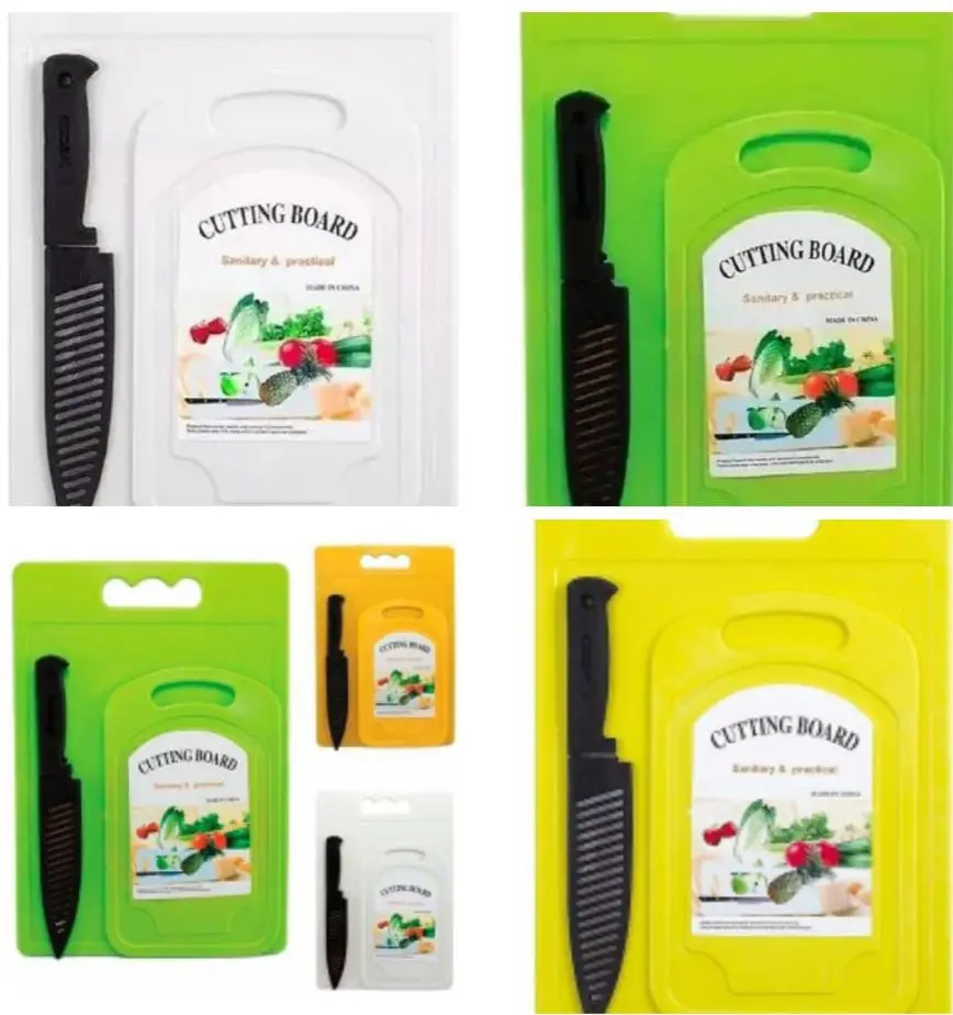 Kit de 2 tablas plásticas 