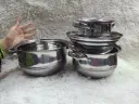 Set de 4 ollas + tapaderas