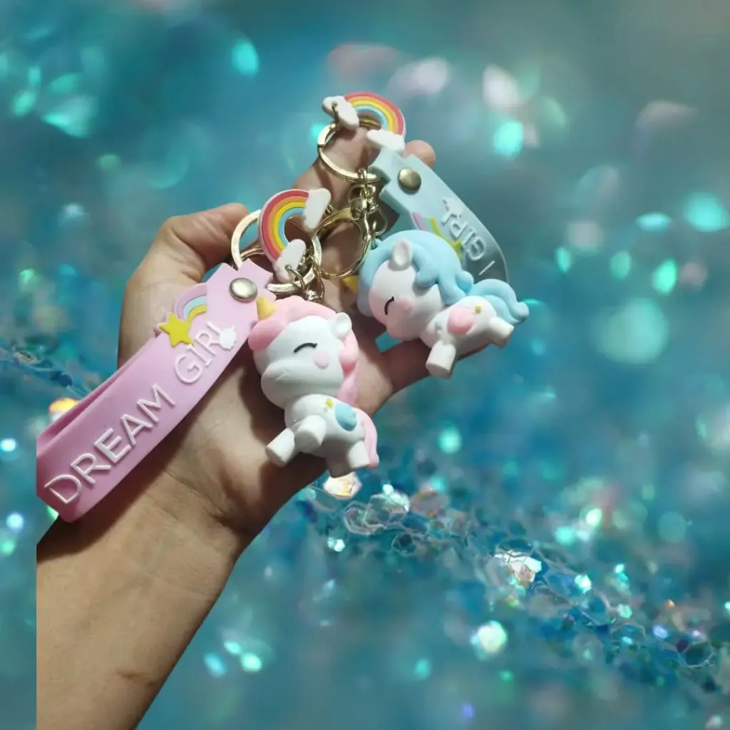 Llaveros de unicornio