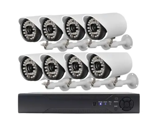 Kit de 8 camaras de vigilancia 