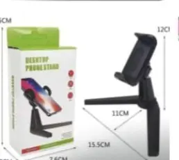 Soporte para celular 2 en 1 mesa