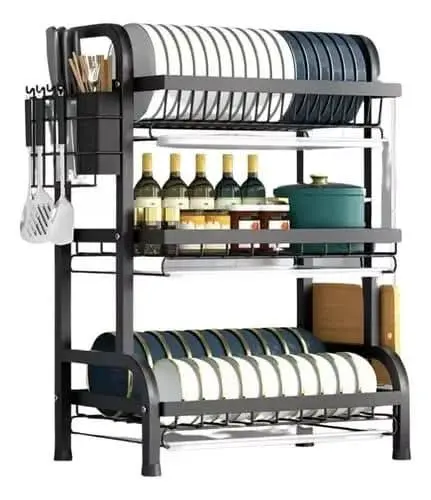 Platero Escurridor Organizador De Loza 