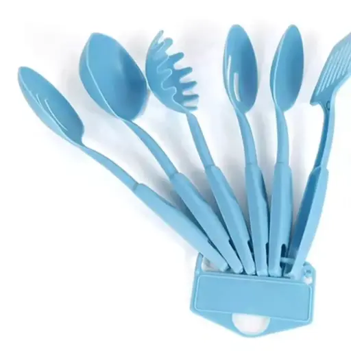 Juego de 6 cucharones de plástico 