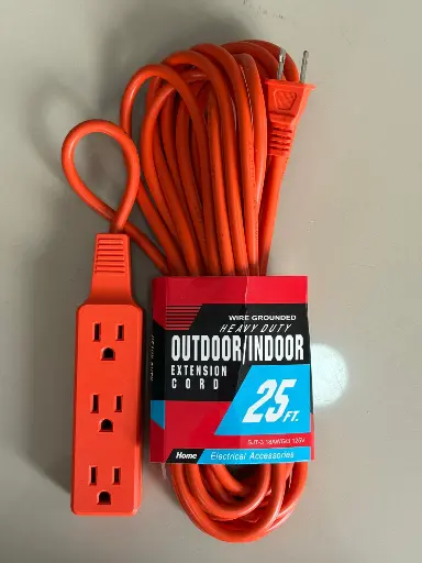 Extensión anaranjada 25ft