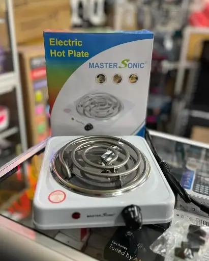 Estufa eléctrica de un quemador