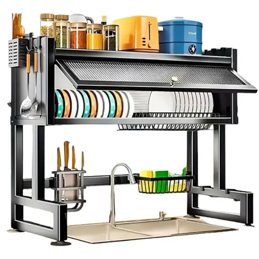 Trastero con gaveta, sobre lavaplatos