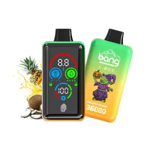 VAPE WITH A BANG con pantalla digita de 36000 PUFF.