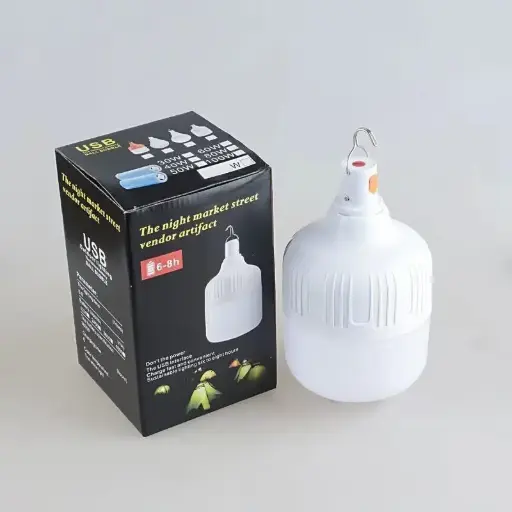 Foco de 30 wats recargable para emergencias 