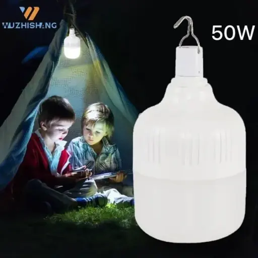 Foco de 50 wats recargable, para emergencias