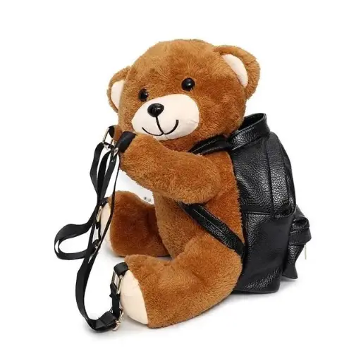 Mochila oso de peluche