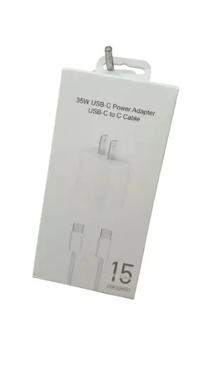 Cargador tipo C a C, 35 w