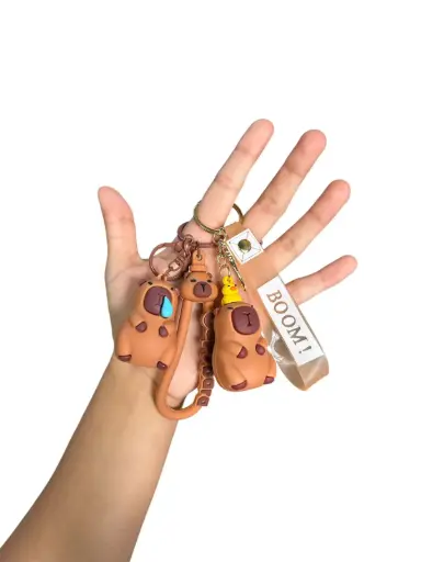 Llavero de capibara