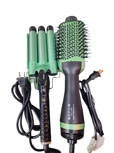 Cepillo secador + rizadora ( de aguacate )